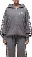 Good For Nothing Liberty Grey Zip Hoodie