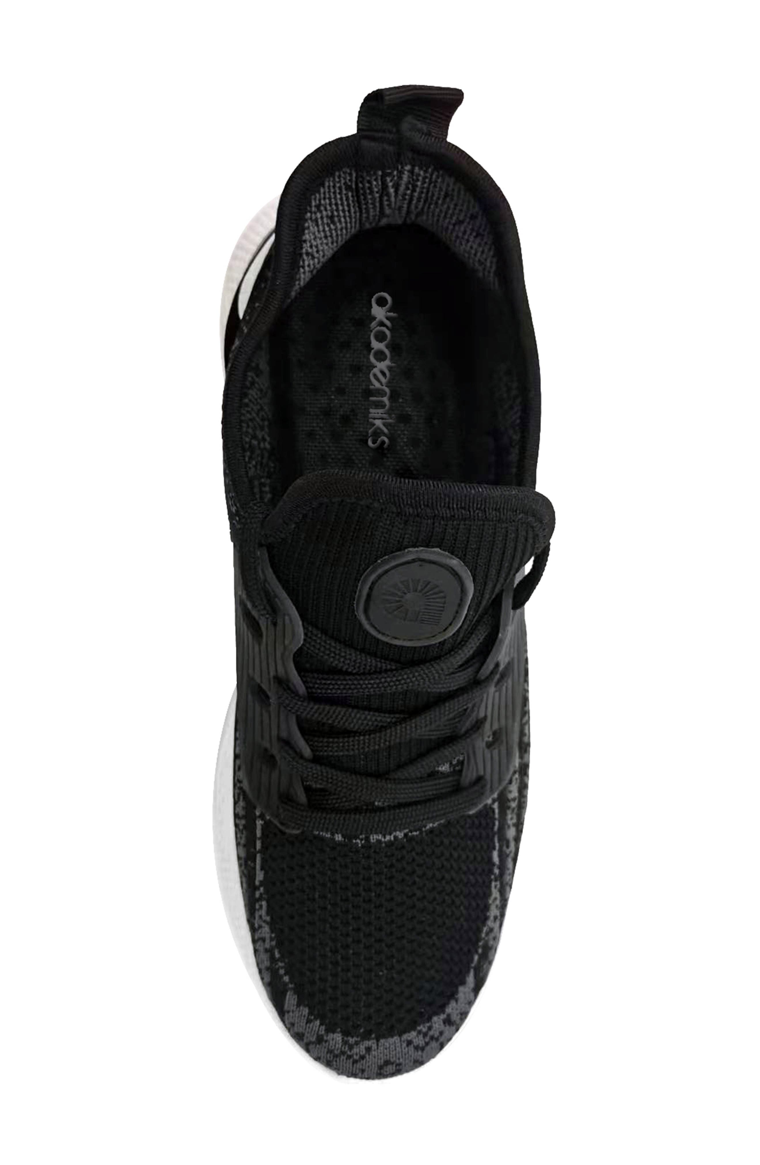 AKADEMIKS Flight Sneaker, Alternate, color, Black