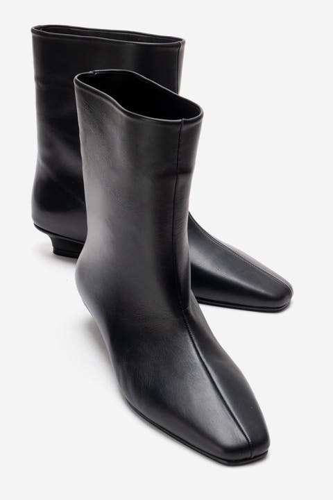 Nacho Leather Ankle Boot