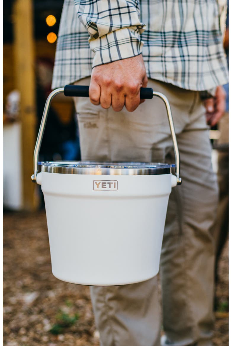 Rambler Beverage Bucket, Alternate, color, WHITE