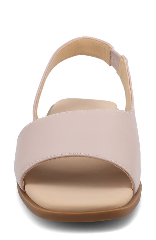 Journee Collection Brinsley Slingback Sandal In Lilac
