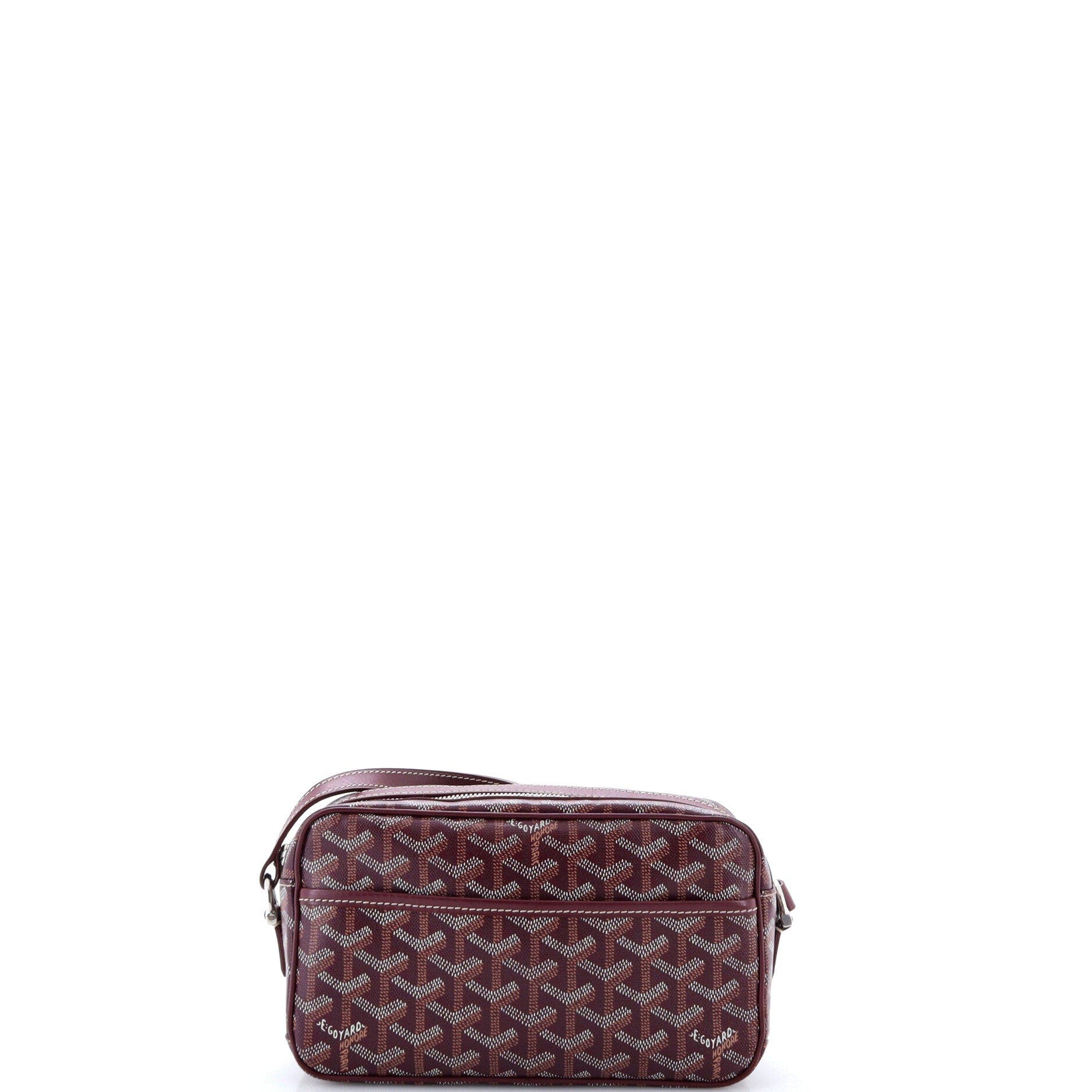 Cap Vert Bag Coated Canvas, Alternate, color, Burgundy