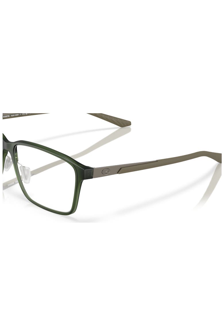 55mm Rectangle optical glasses, Alternate, color, Green