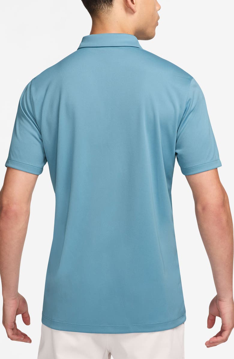 Nike Core Dri-FIT Polo, Alternate, color, Cerulean/ White
