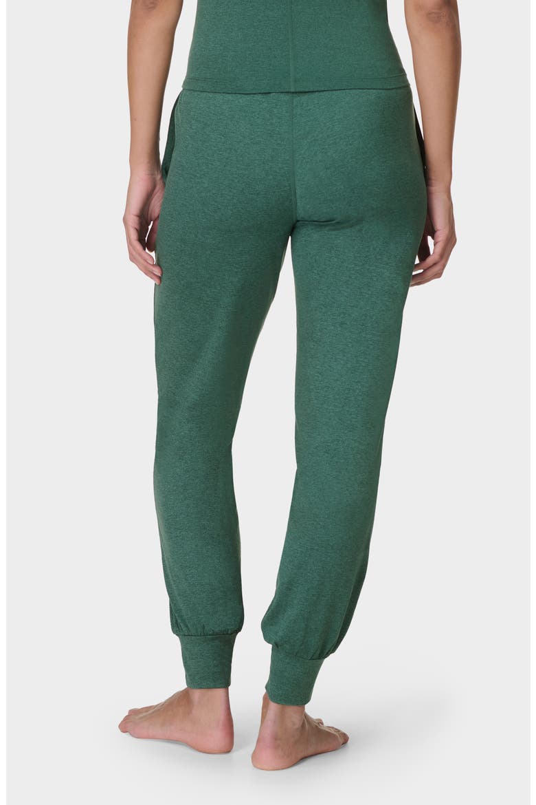 Gaia Long Pocket Joggers, Alternate, color, GLADE GREEN MARL