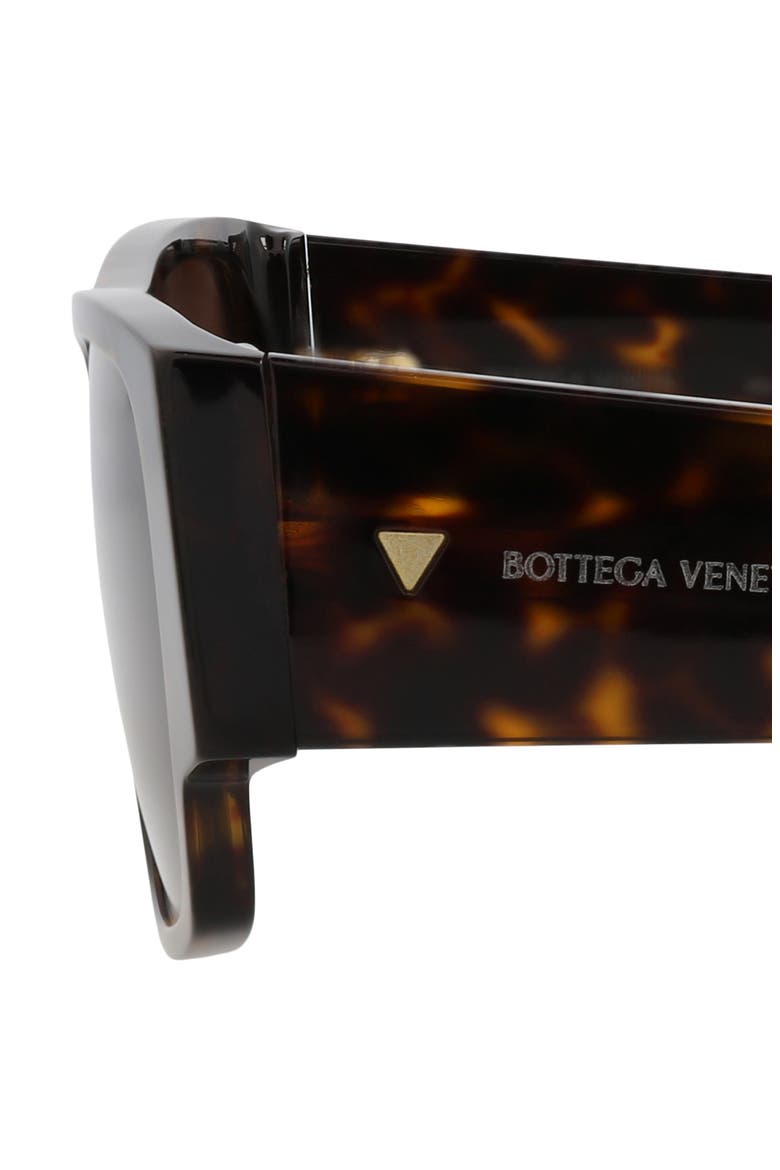 57mm Square Sunglasses, Alternate, color, HAVANA HAVANA BROWN