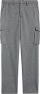 Bugatchi Brushed Knit Flat Front Cargo Pants