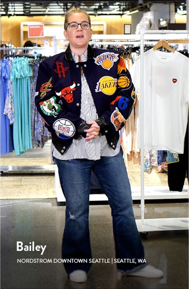 NBA Collage Wool Blend Jacket, sales video thumbnail