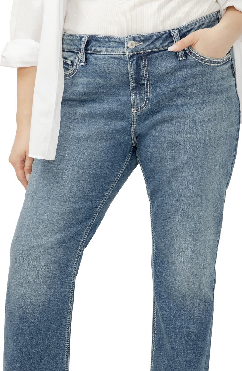 Silver Jeans Co. Suki Bootcut Jeans, Alternate, color, Georgia