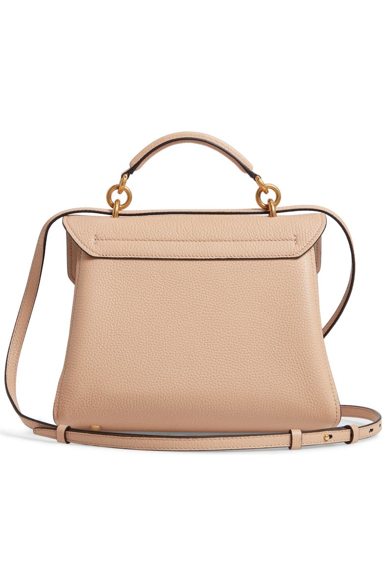 FERRAGAMO Salvatore Ferragamo Small Margot Leather Top Handle Bag, Alternate, color,