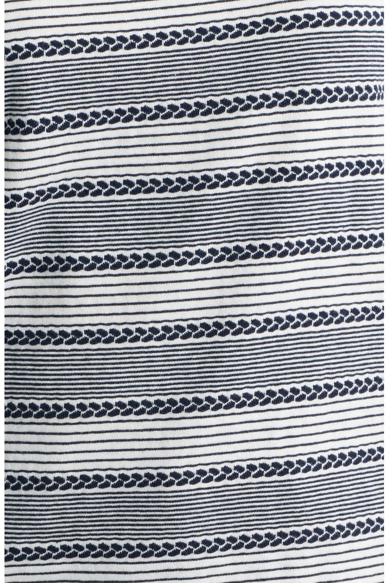Raglan Stripe Knit Top, Alternate, color, IVORY/ DK NAVY