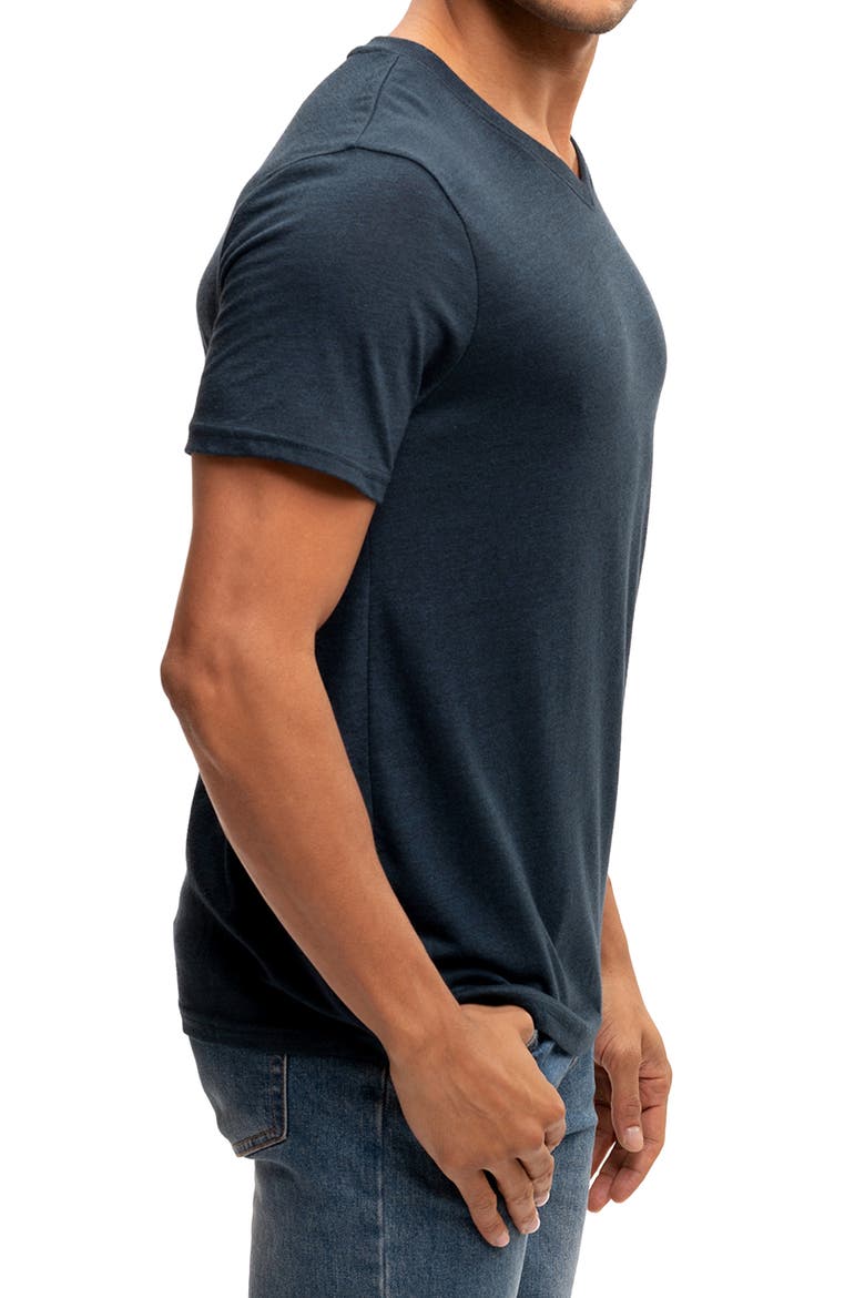 V-Neck T-Shirt, Alternate, color, MIDNIGHT