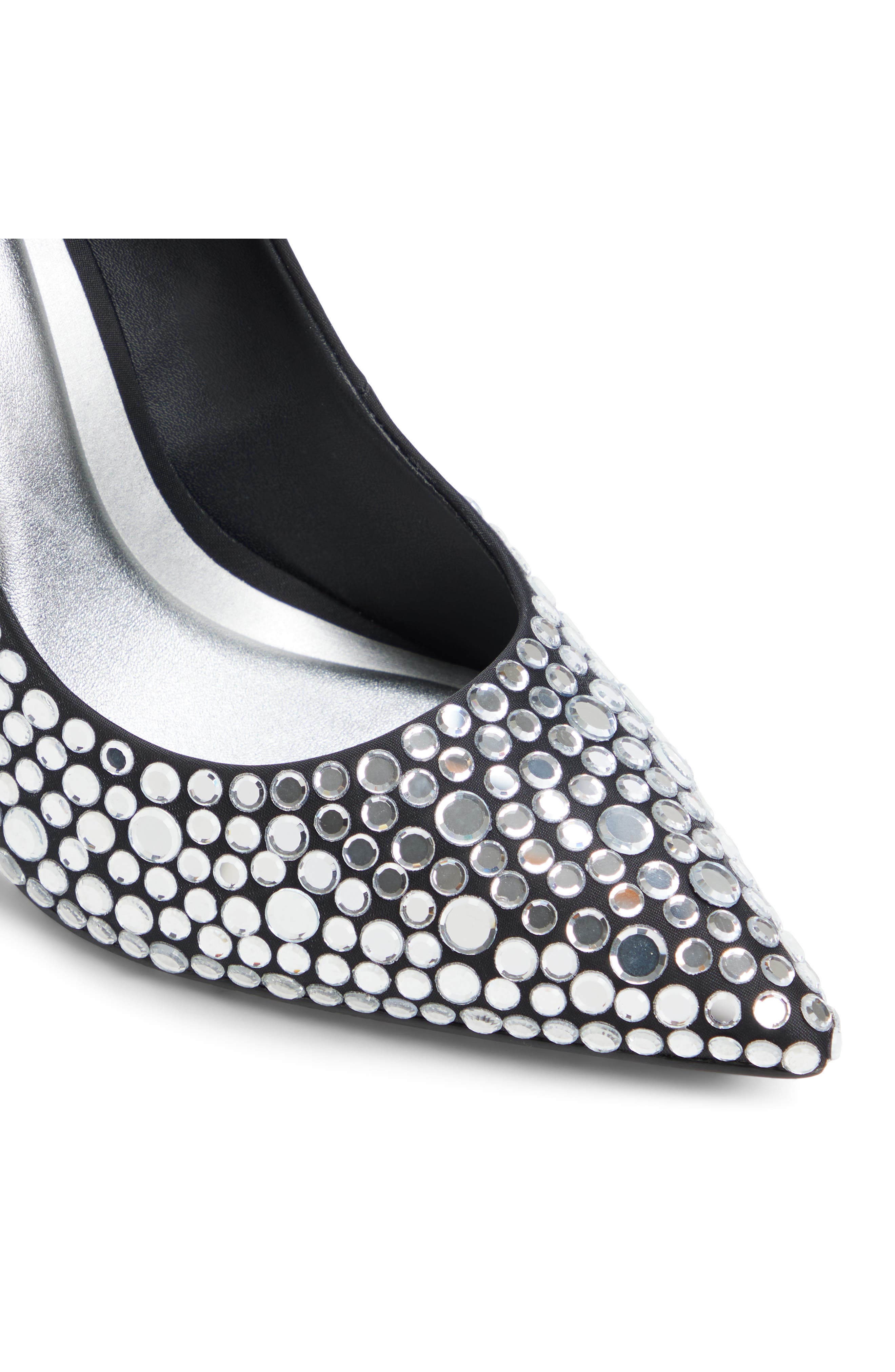 Stessy 2.0 Crystal Pointed Toe Pump, Alternate, color, BLACK OVERFLOW