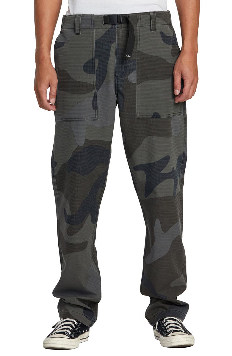 RVCA All Time Surplus Camo Ripstop Pants, Main, color,