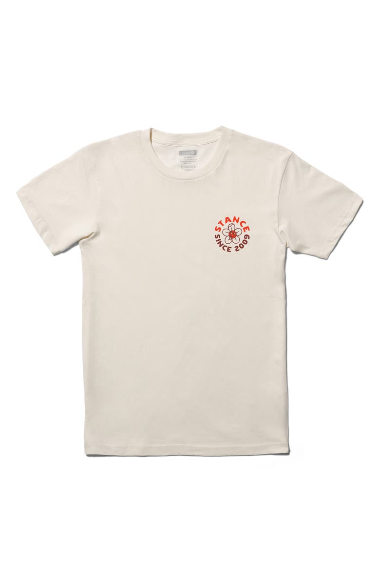 Stance Dig It Cotton Graphic T-Shirt, Alternate, color, Vintage White