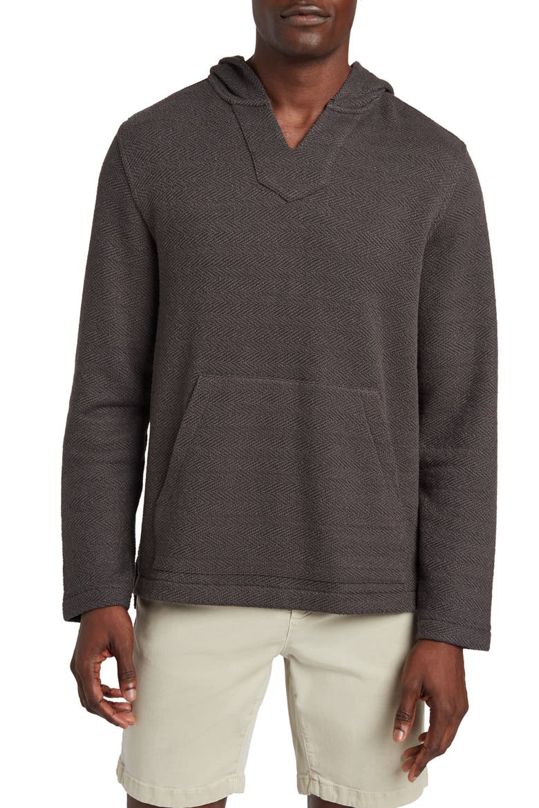 Baja Beach Hoodie, Main, color, WASHED BLACK