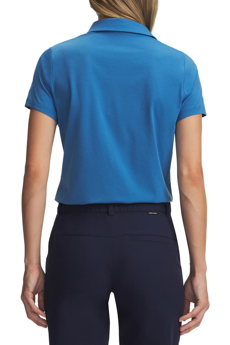 Armour Drive Performance Polo, Alternate, color, AEGEAN BLUE