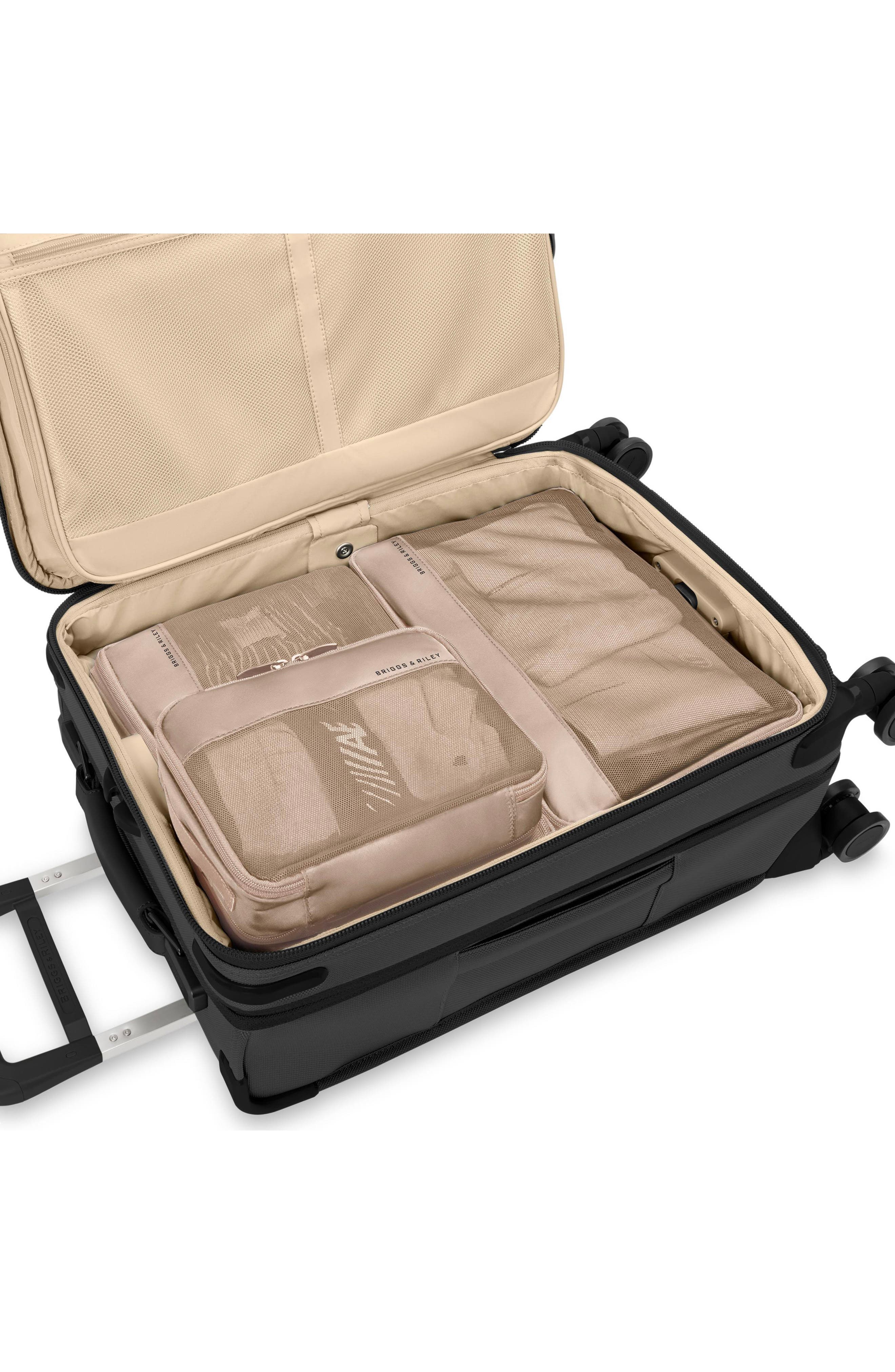 Briggs & Riley 3-Piece Carry-On Compression Packing Cubes, Alternate, color, Tan
