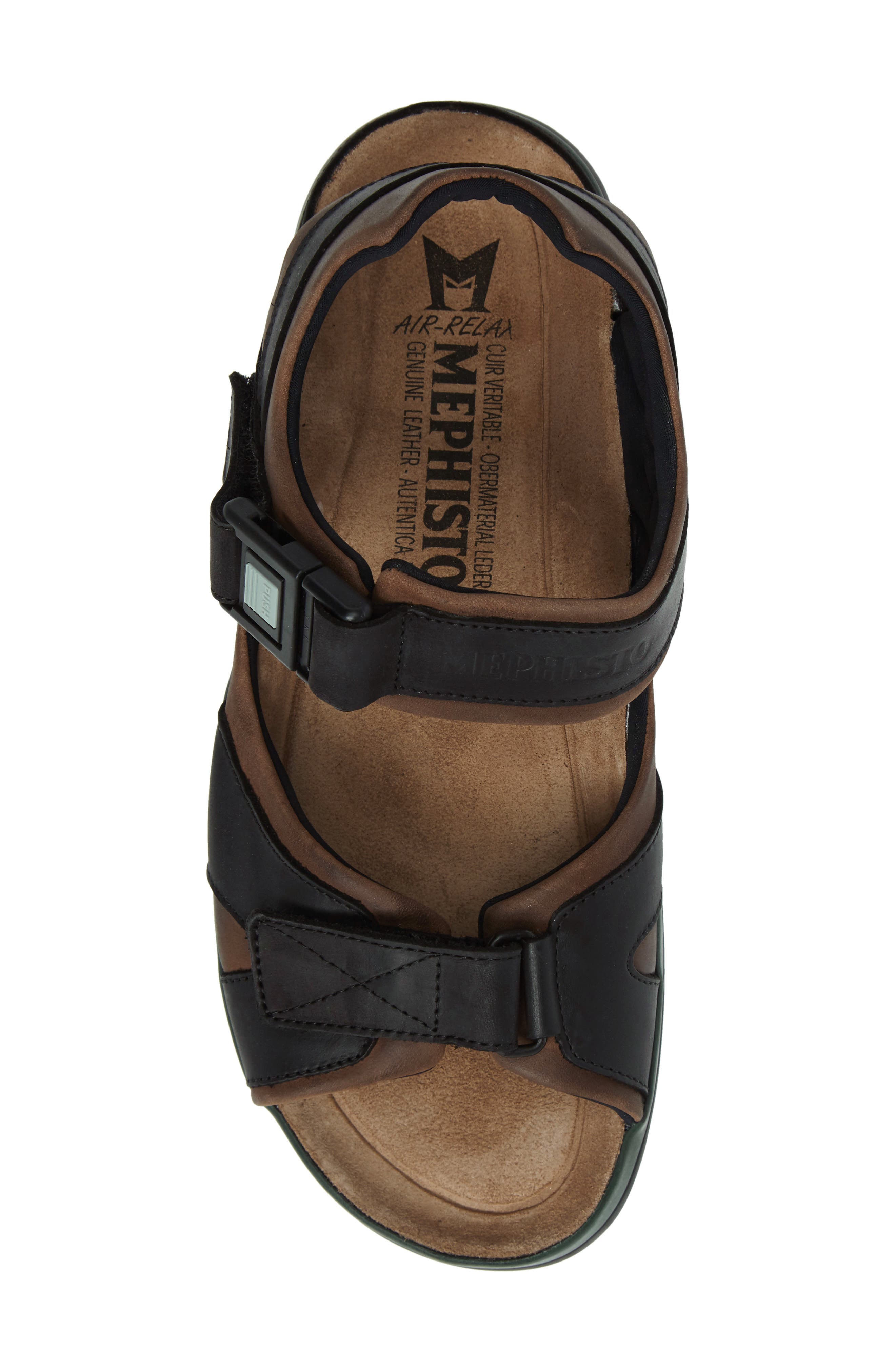 Mephisto 'Shark' Sandal, Alternate, color, 5751/5700 Dark Brown Sandycalf