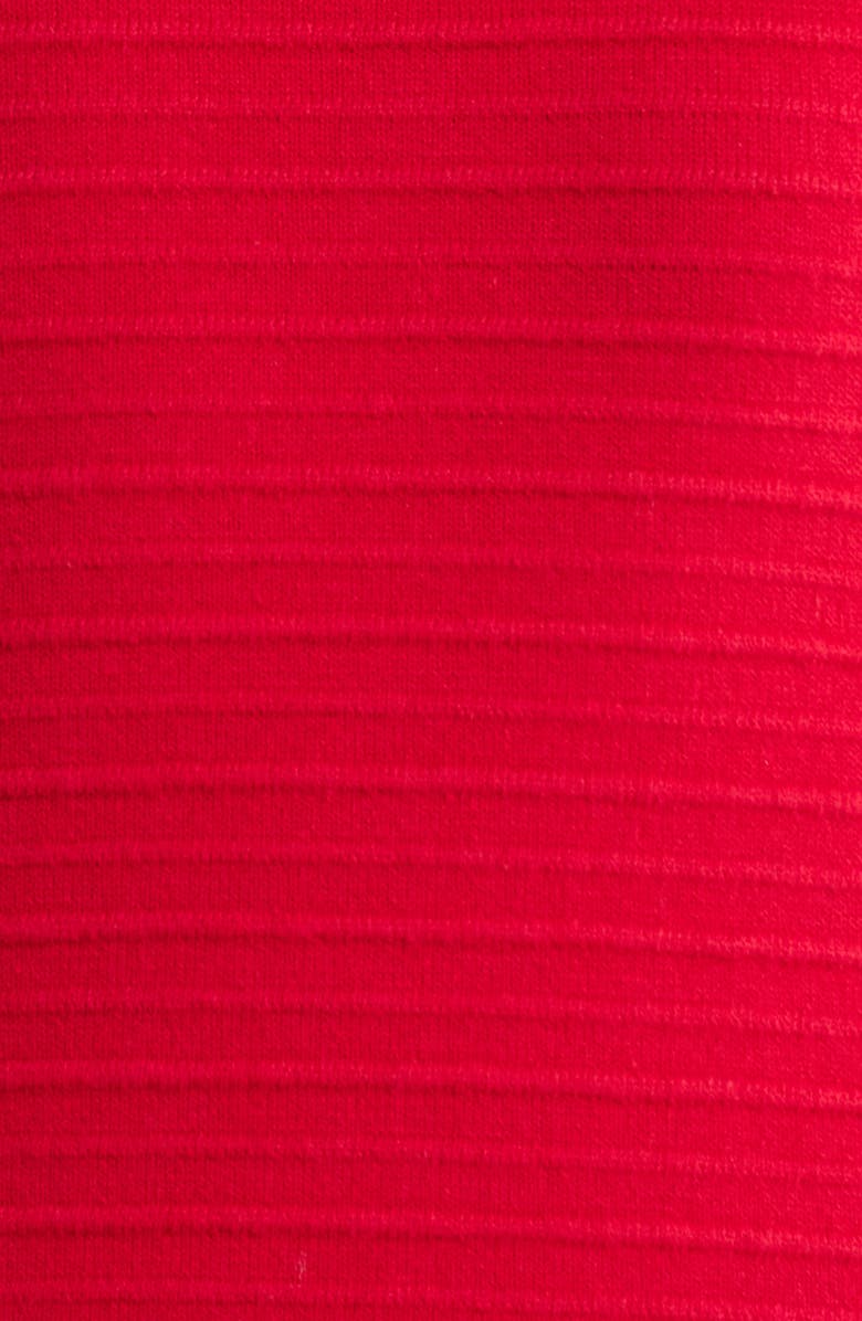 Line & Dot Arlo Strapless Stretch Cotton Tube Dress, Alternate, color, Red