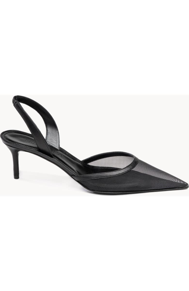 Britt Netta Esme Slingback 60, Main, color, Black Nappa