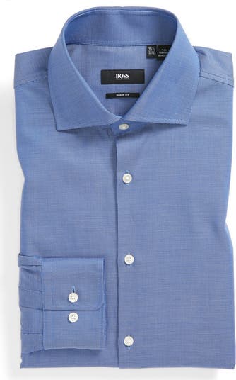BOSS HUGO BOSS 'Miles' Sharp Fit Dress Shirt | Nordstrom BOSS HUGO BOSS 'Miles' Sharp Fit Dress Shirt | Nordstrom