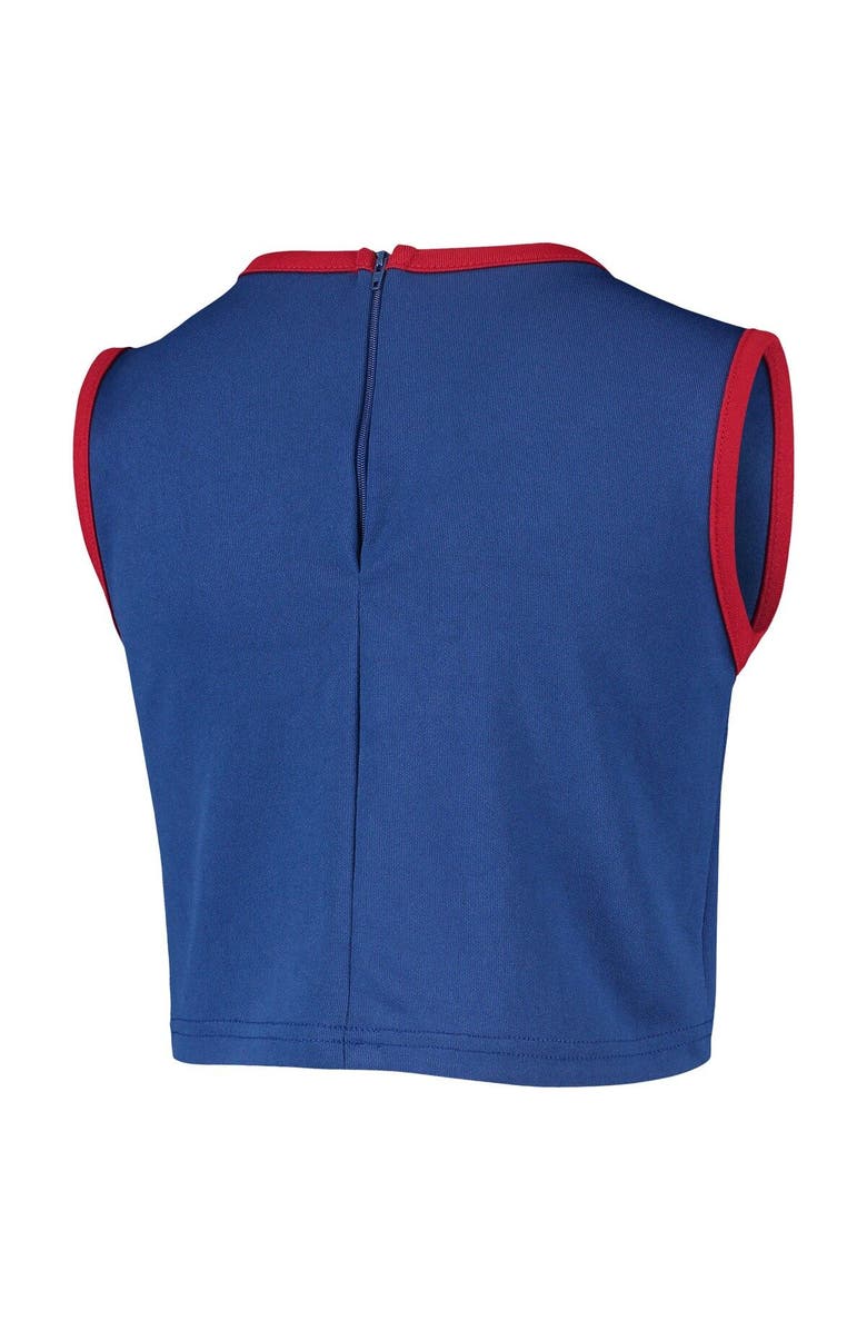 LITTLE KING Girls Youth Royal Kansas Jayhawks Two-Piece Cheer Set, Alternate, color, Royal