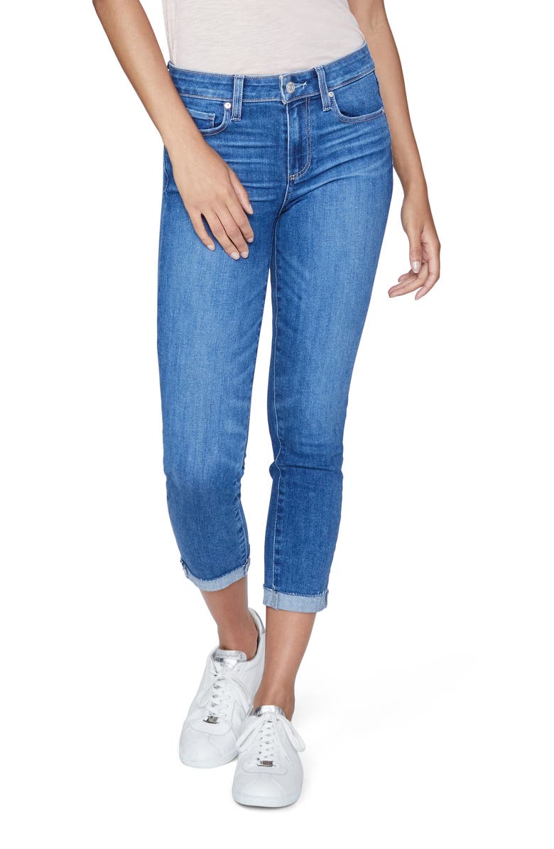 PAIGE Skyline Skinny Crop Jeans, Main, color,