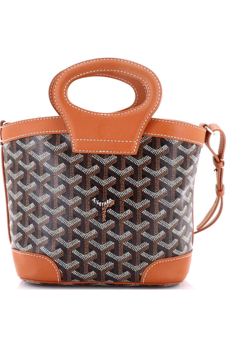 Pre-Owned Goyard Beluga Bag Coated Canvas Mini, Alternate, color, Brown