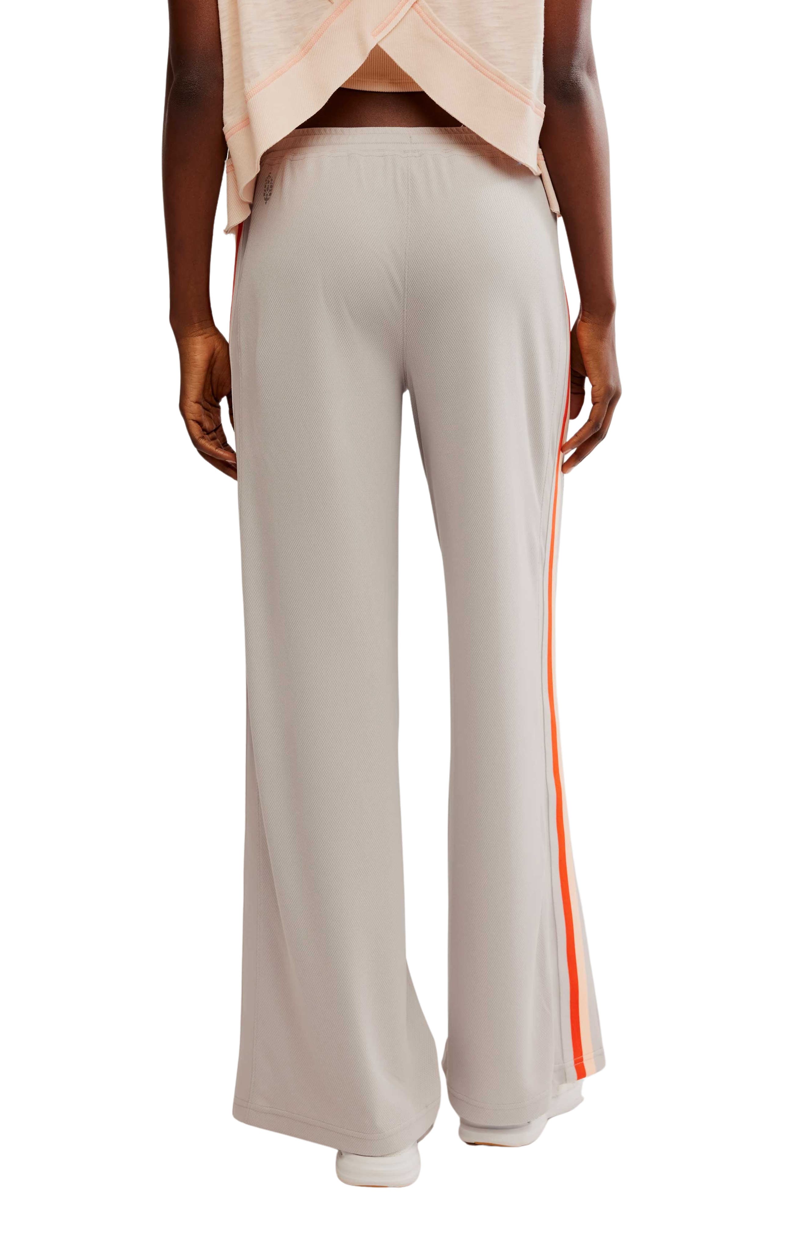 One on One Side Stripe Mesh Drawstring Pants - image 2