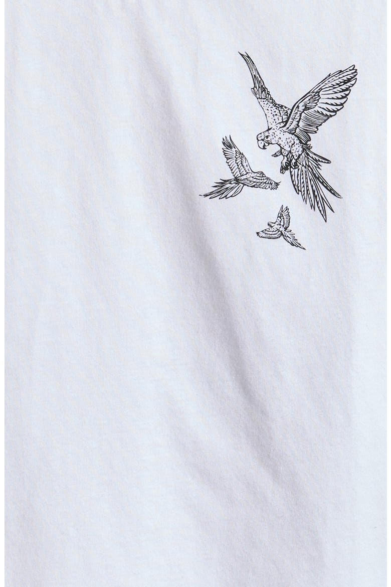 Kids' Summer Graphic T-Shirt, Alternate, color, WHITE