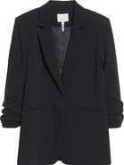 Cinq à Sept Khloe Ruched Sleeve Blazer