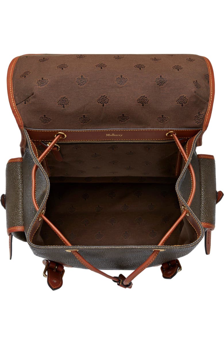 Mulberry Heritage Eco Scotchgrain Backpack, Alternate, color, Mole-Cognac