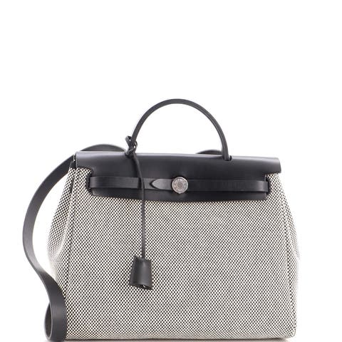 Herbag Zip Criss Viking Toile and Leather 31