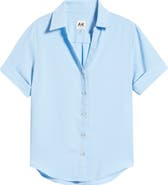 AK ANNE KLEIN Crepe Shirt