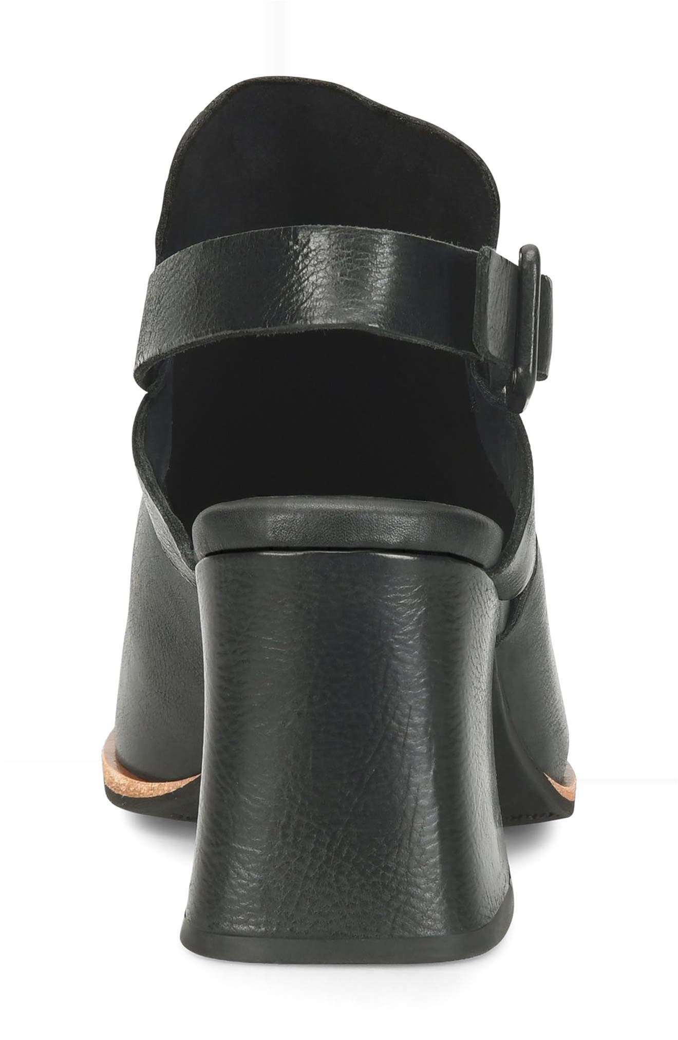 Kork-Ease<sup>®</sup> Cline Slingback Sandal, Alternate, color, Black Leather