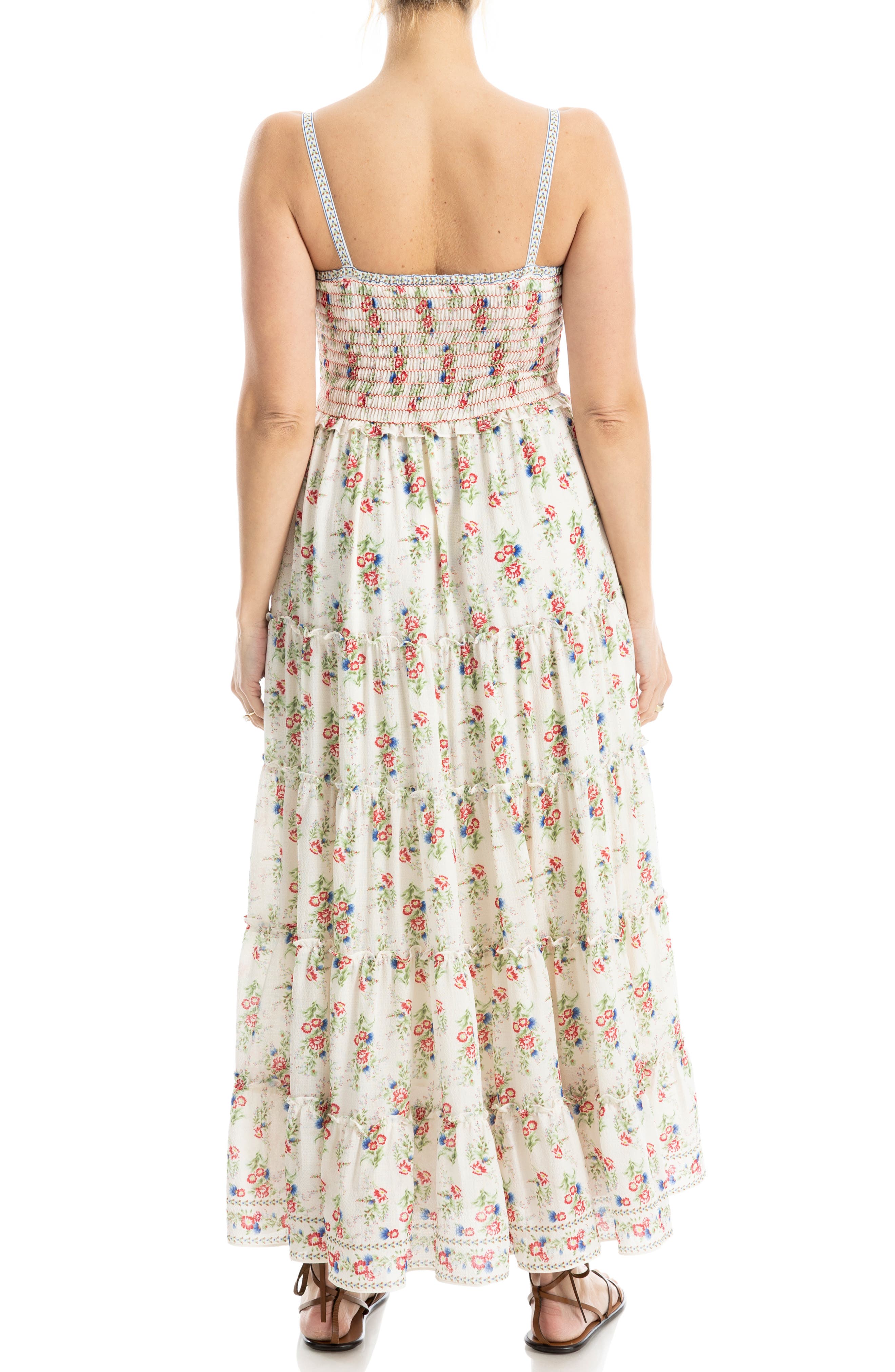 Floral Print Maxi Dress - image 2