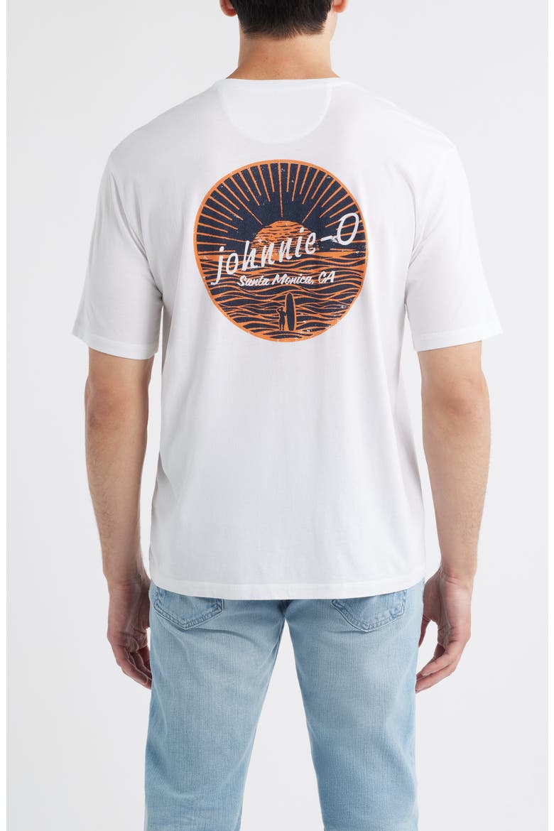 Surf Sunset Pocket T-Shirt, Alternate, color, WHITE