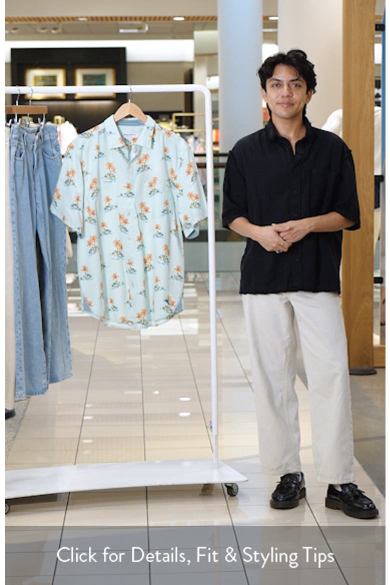 Nova Wave Island Hop Short Sleeve Seersucker Button-Up Shirt video