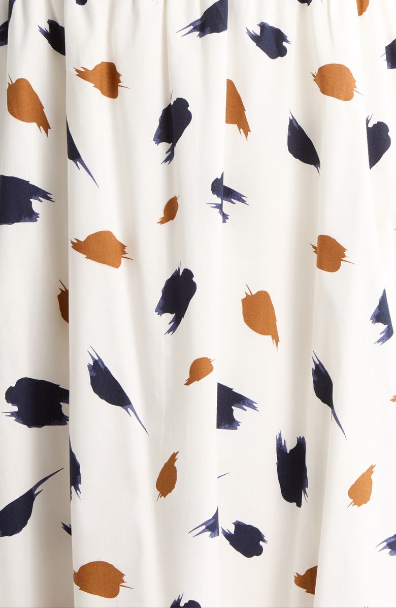 SUGARLIPS Devania Brush Cabana Flowy Maxi Dress, Alternate, color, Navy-Multi