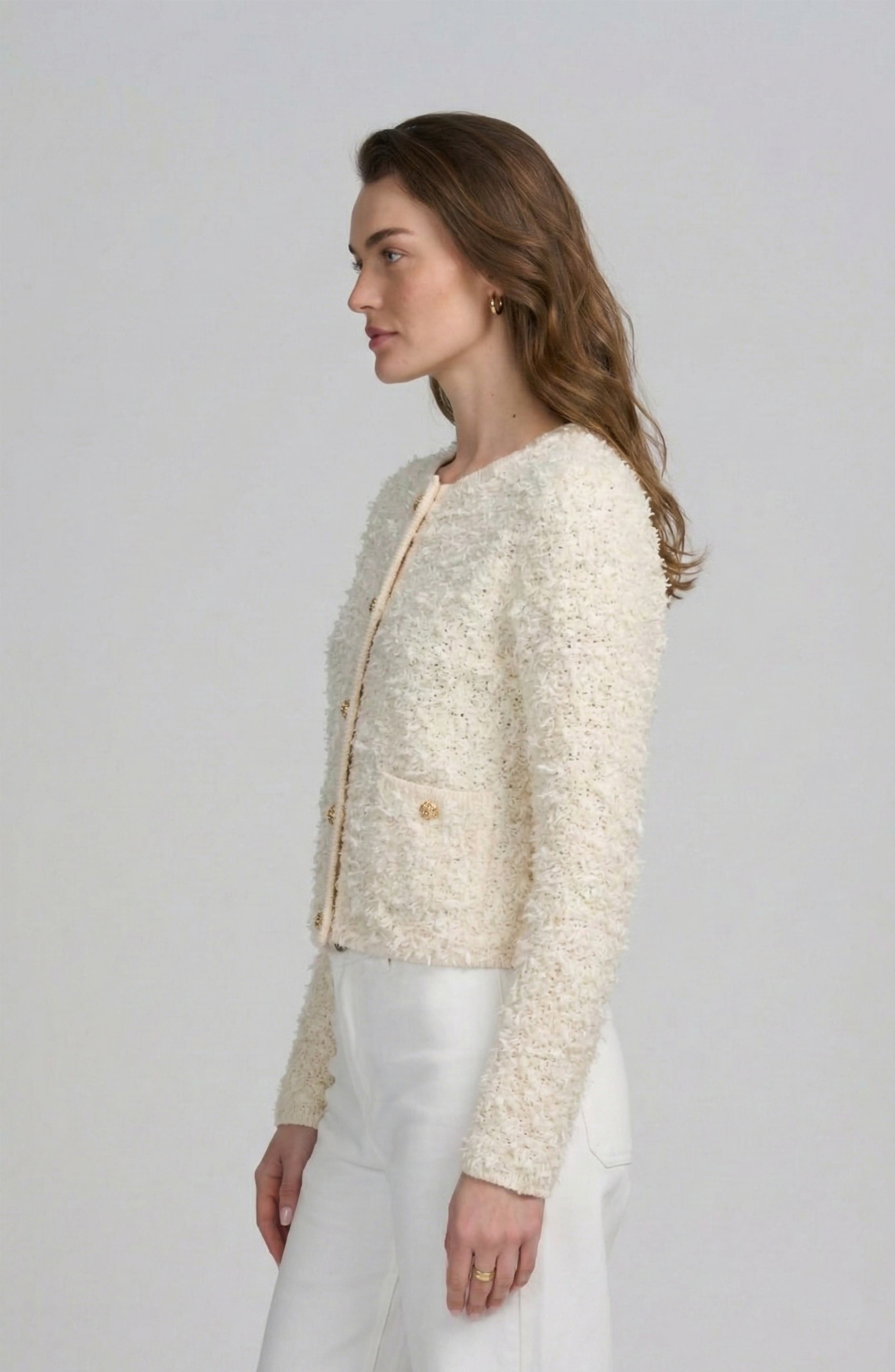 Boucle Cardigan - image 4
