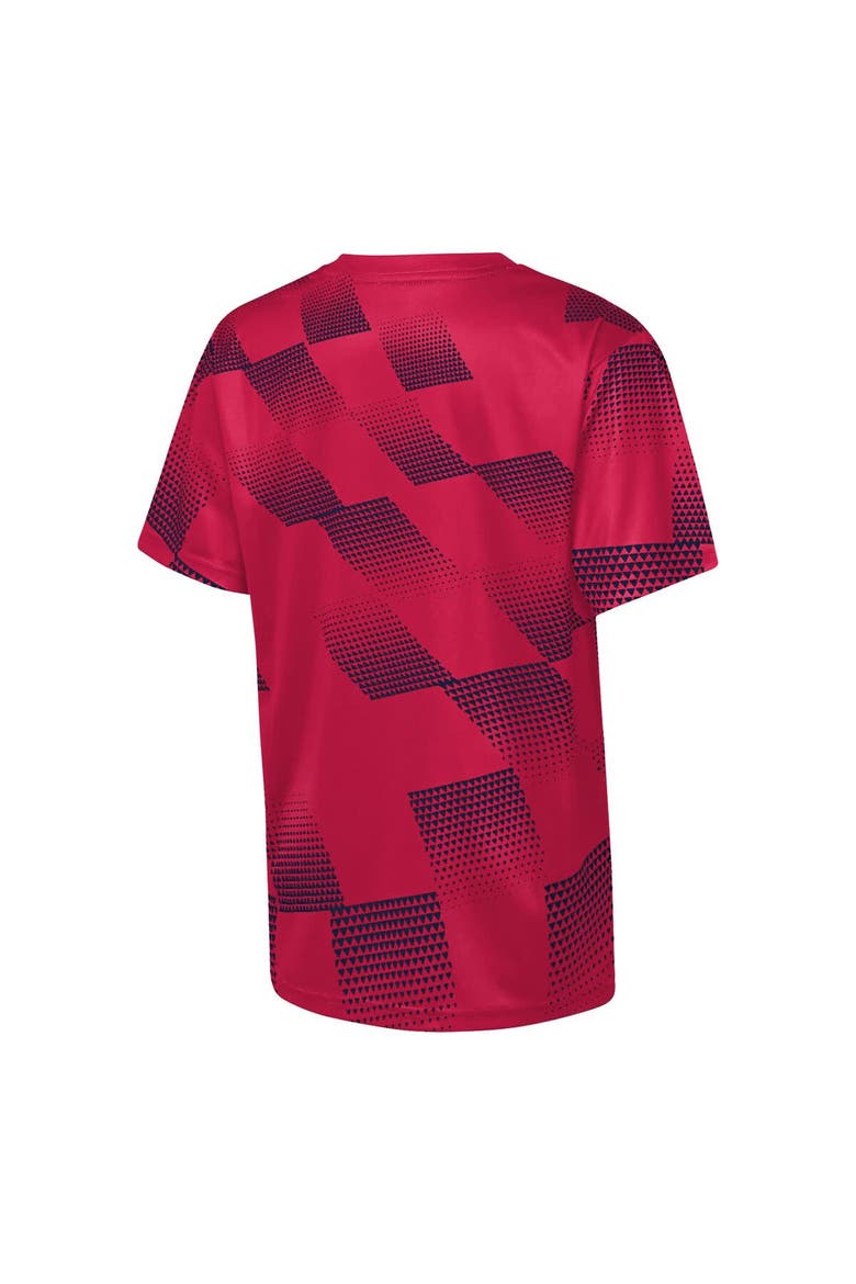 Youth Outerstuff  Red St. Louis CITY SC Sheer Thrill T-Shirt, Alternate, color, Red