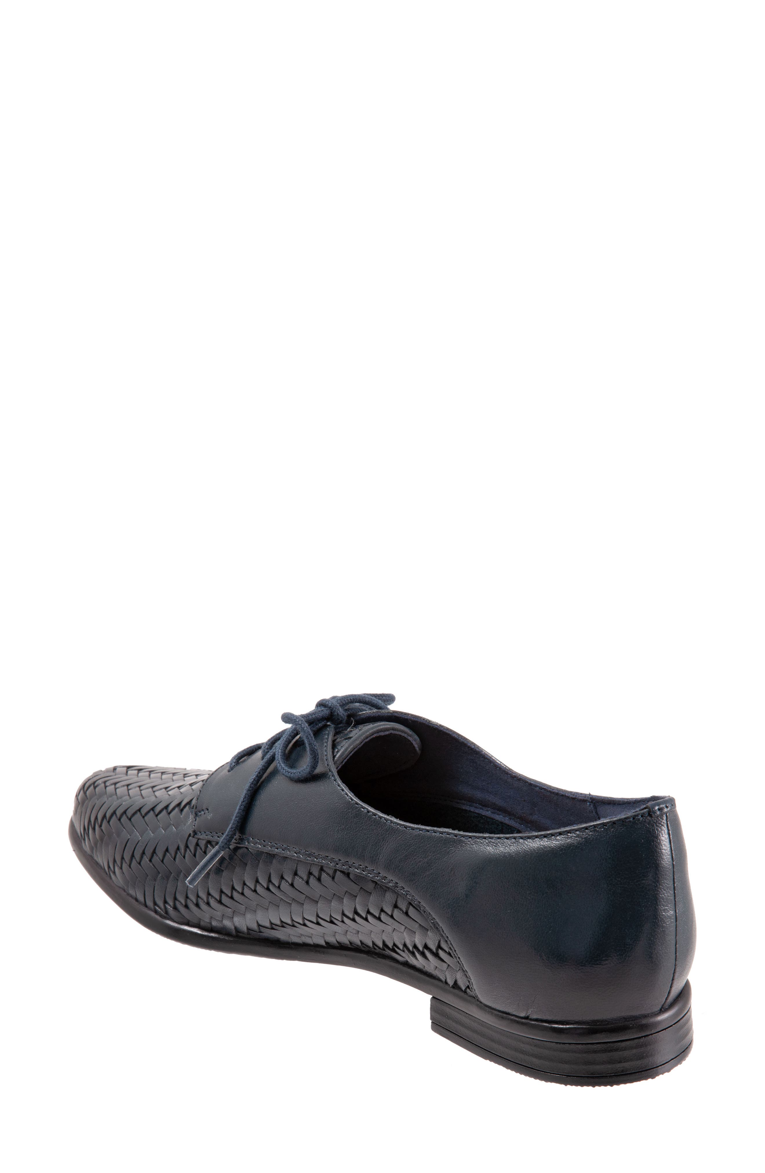 Lizzie Derby Flat, Alternate, color, NAVY