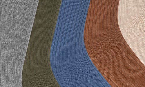 Scotch & Soda 5-pack Crew Socks In Grey Multi