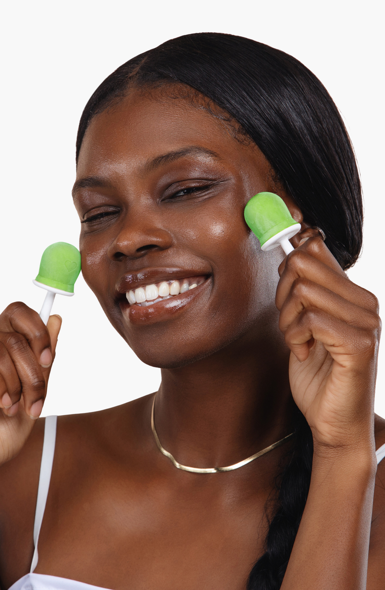 Love and pebble BEAUTY POPS Glow & Soothe Skincare Bundle, Alternate, color, Light Blue/White