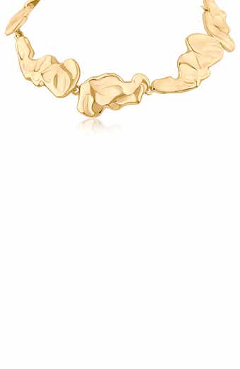 JARDIN Liquid Metal Collar Necklace