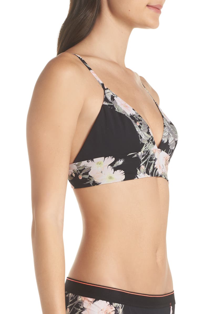 Stance Beau Floral Bralette, Alternate, color,
