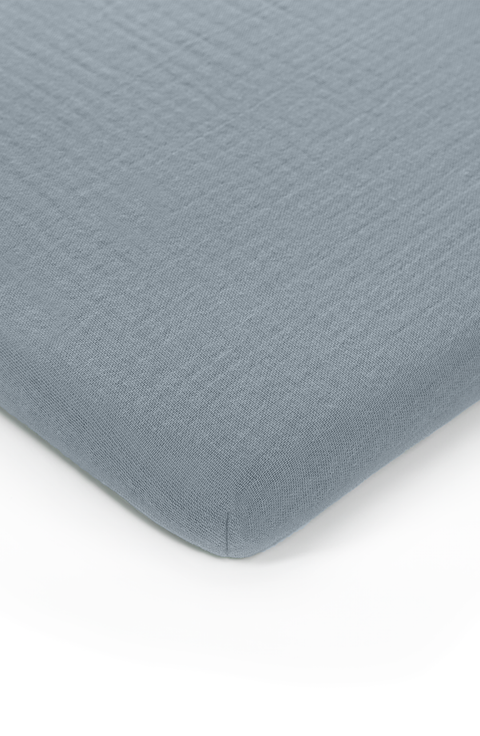 Muslin Fitted Bassinet Crib Sheet