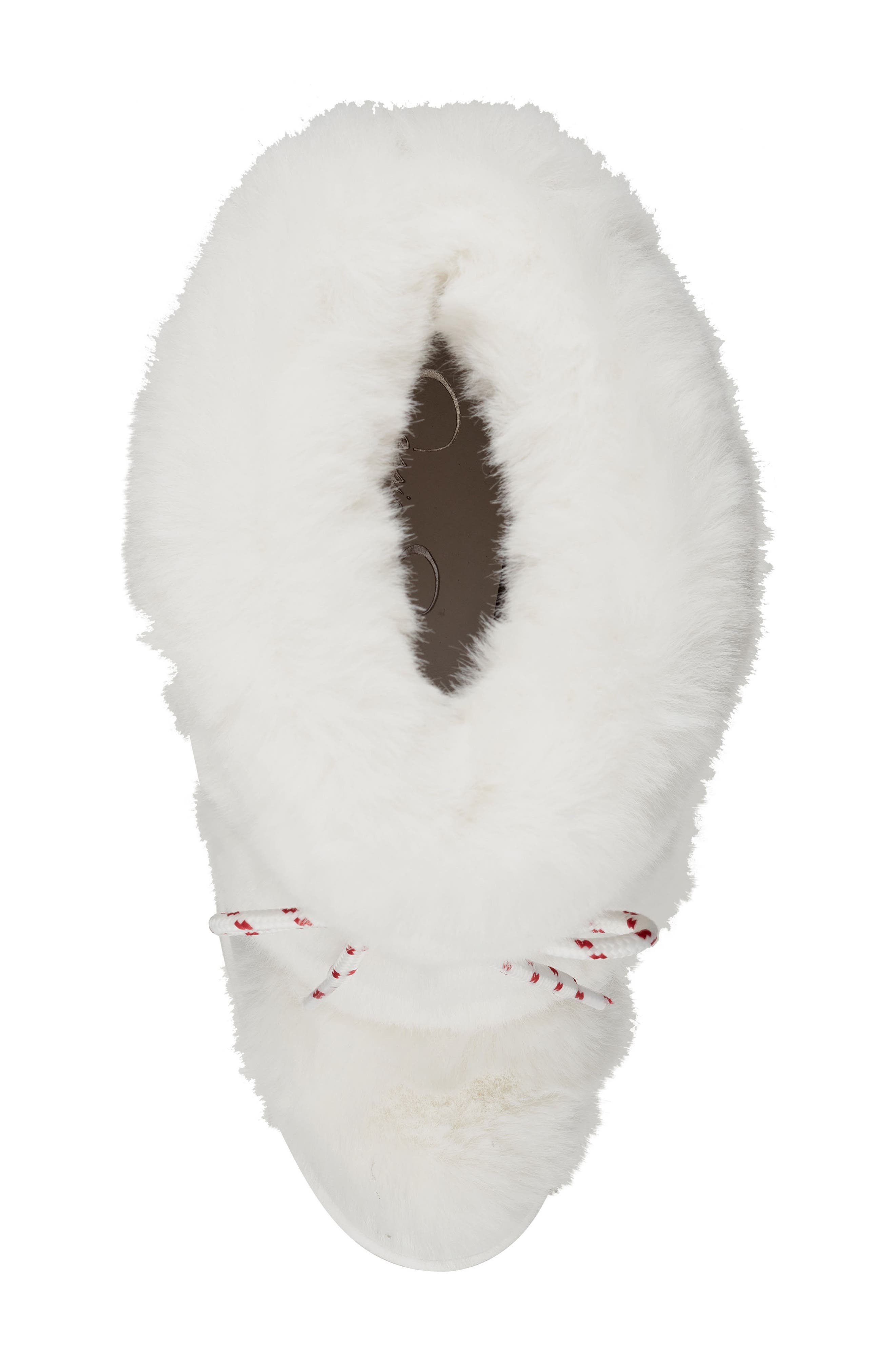 Jessica Simpson Mirie Faux Fur Platform Lug Sole Boot, Alternate, color, White/ Bright