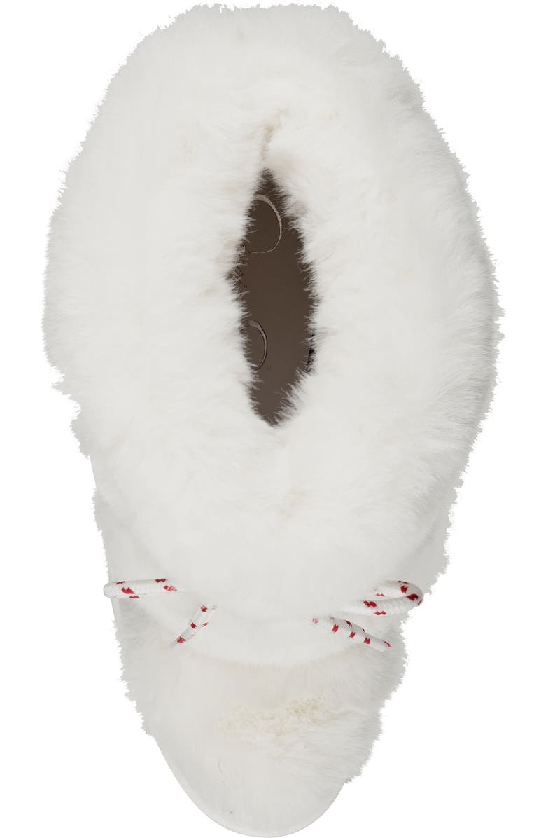 Jessica Simpson Mirie Faux Fur Platform Lug Sole Boot, Alternate, color, White/ Bright